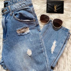 Full Length Ripped Jeans